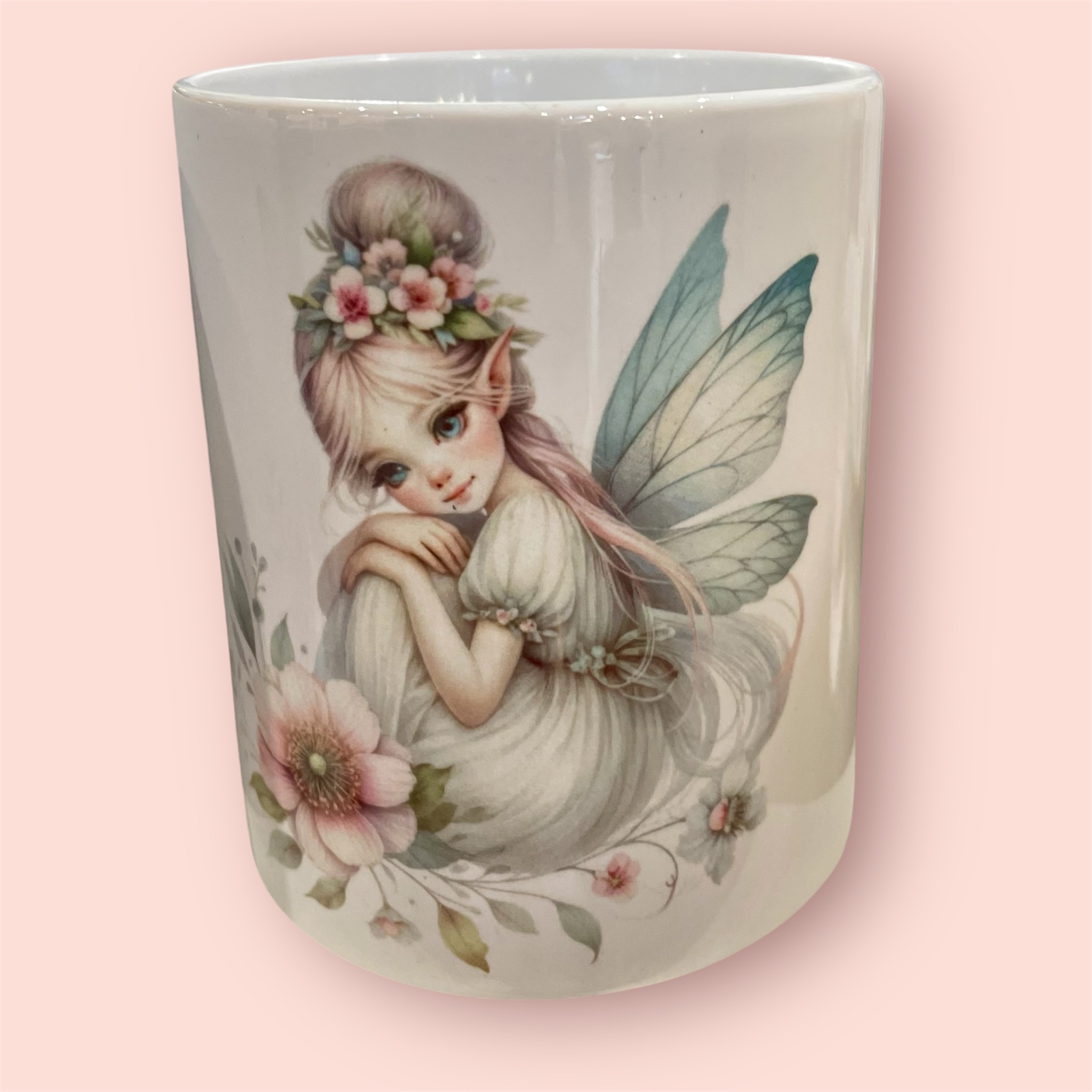 Tazza in ceramica con stampa sublimatica fatina