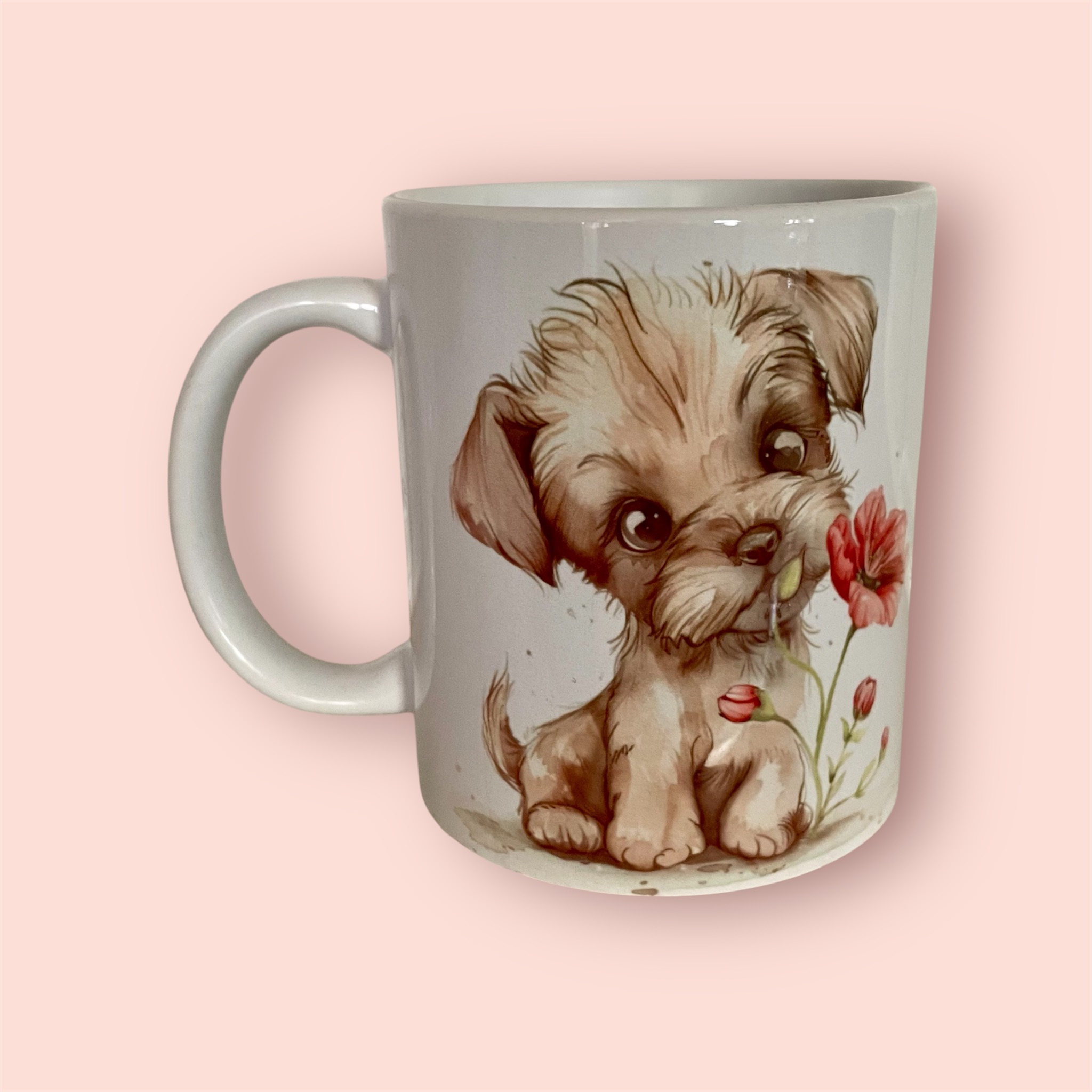 Tazza in ceramica con stampa sublimatica Cagnolino