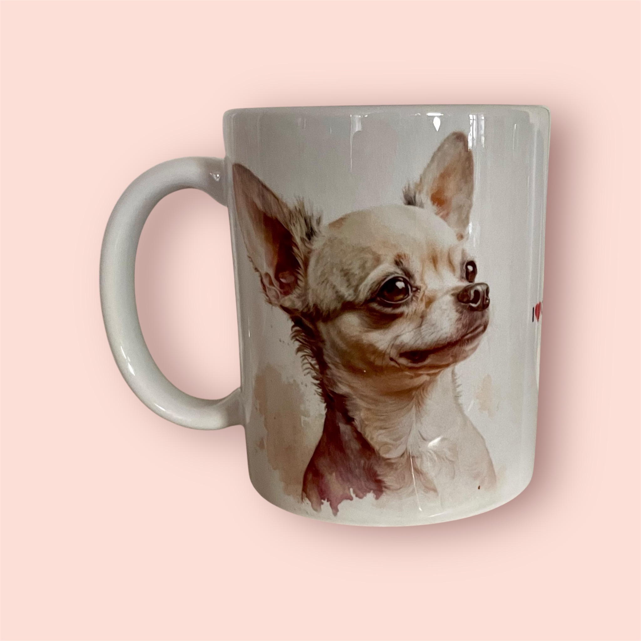 Tazza in ceramica con stampa sublimatica chihuahua