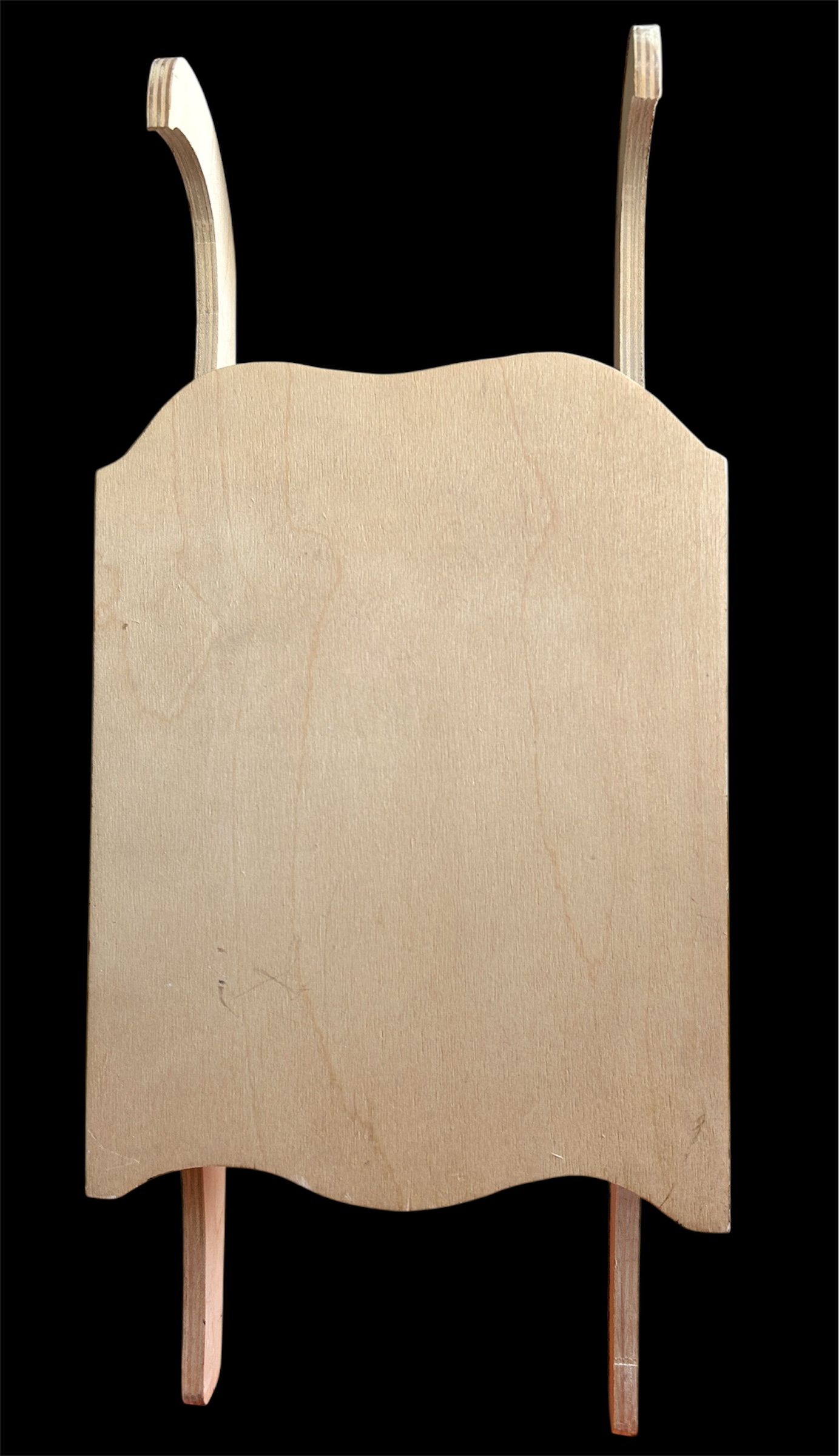 Slitta in legno 