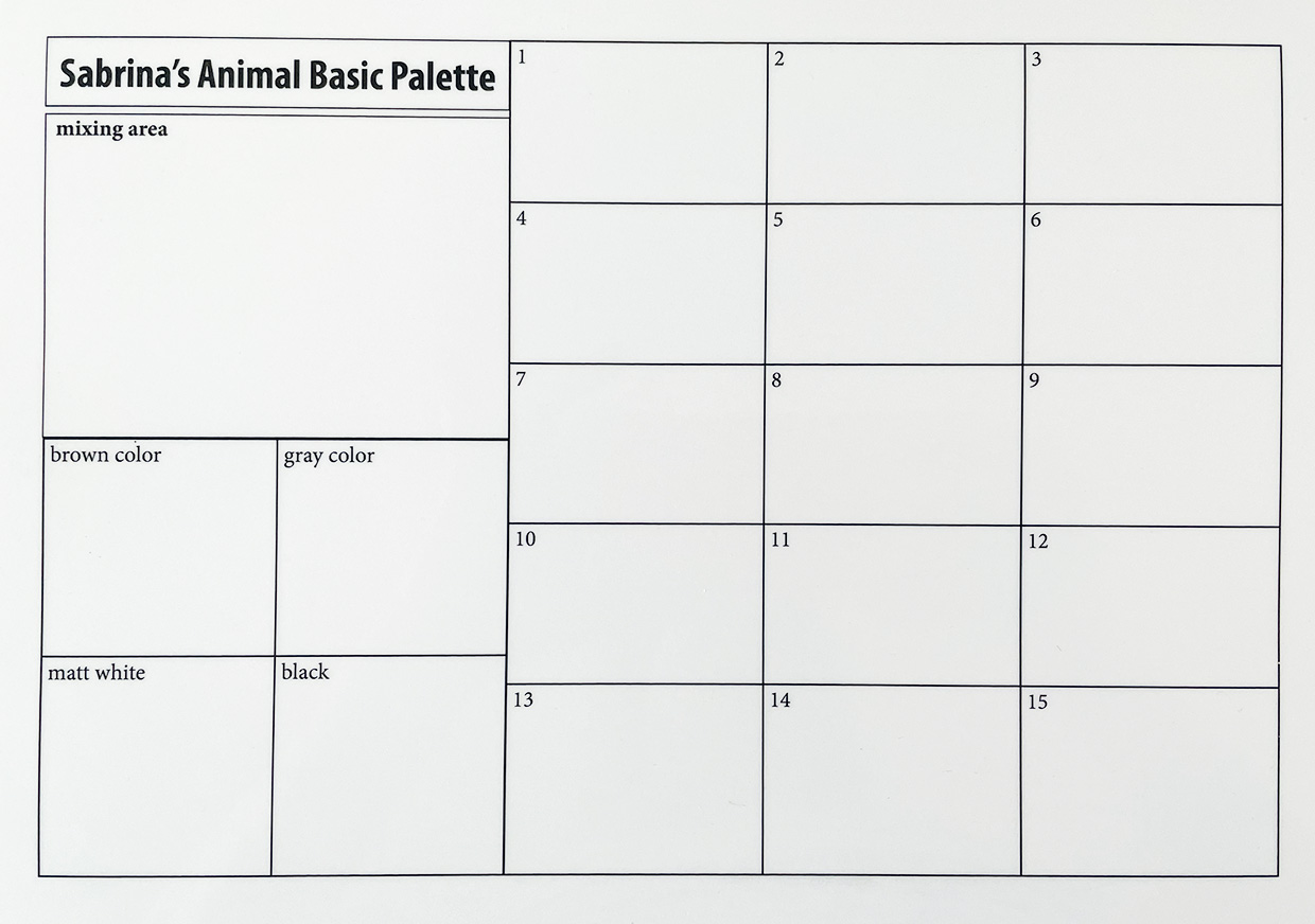 Animal Basic palette
