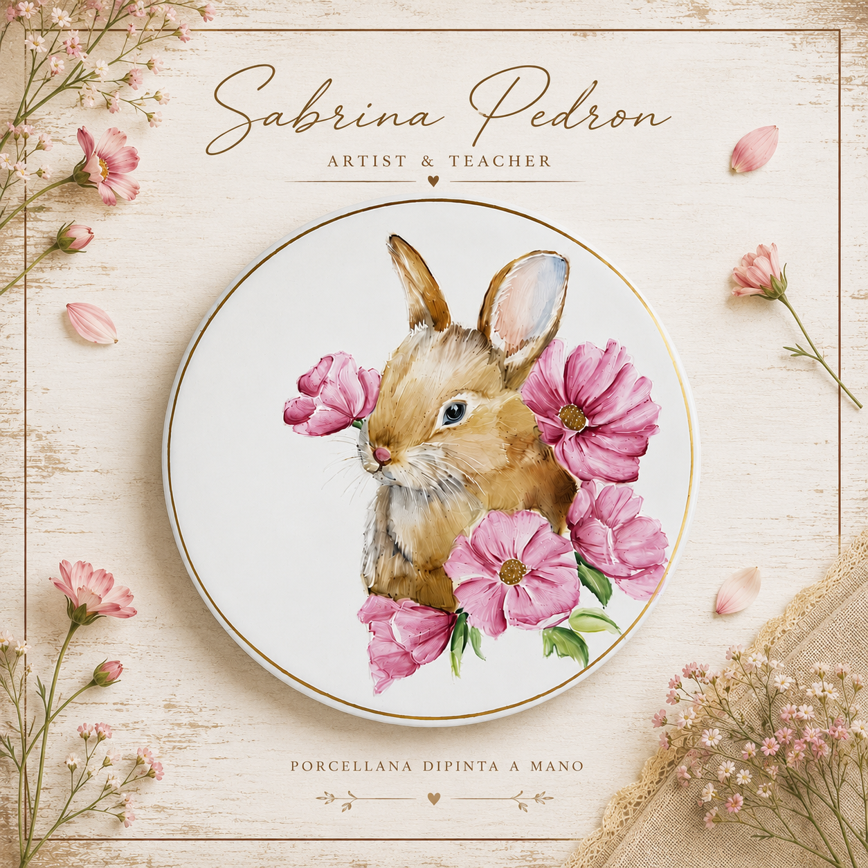  bunny between the anemones 