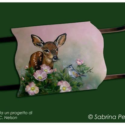 Slitta in legno 