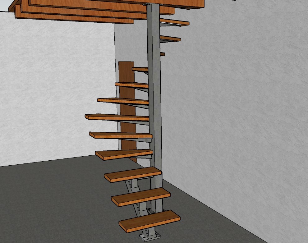 "GDC" lépcső - Scară "GDC" - "GDC" Staircase