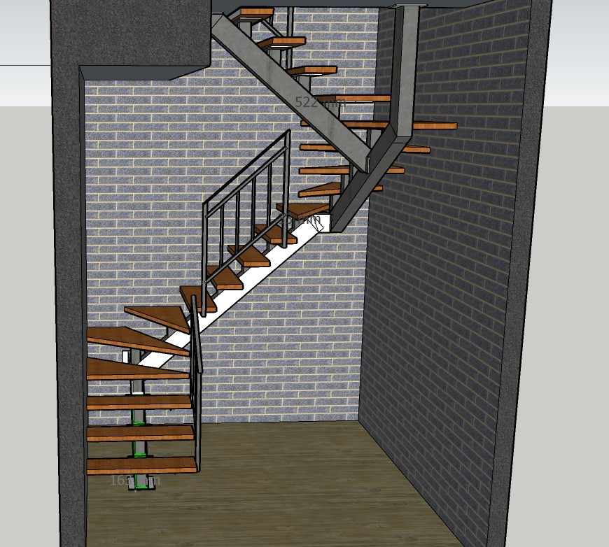 "BLN" lépcső - Scară "BLN" - "BLN" Staircase