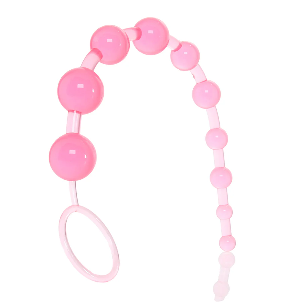X-10 Anal Beads in Pink