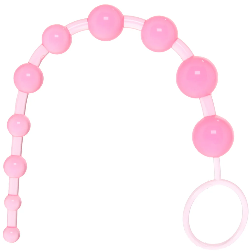 X-10 Anal Beads in Pink