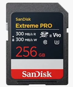 SanDisk Extreme PRO SDXC 256GB Memory Card