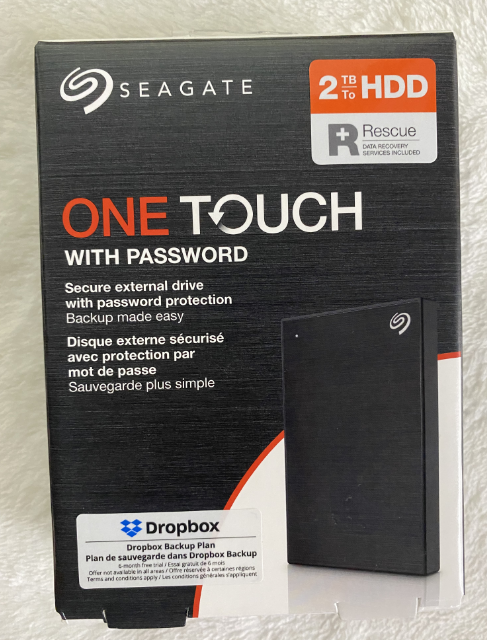 Seagate One Touch 2TB External HDD