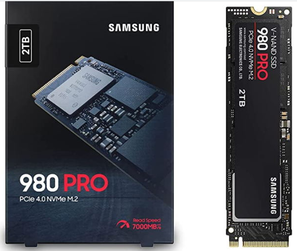 Samsung 980 990 PRO 2TB NVMe M.2 SSD