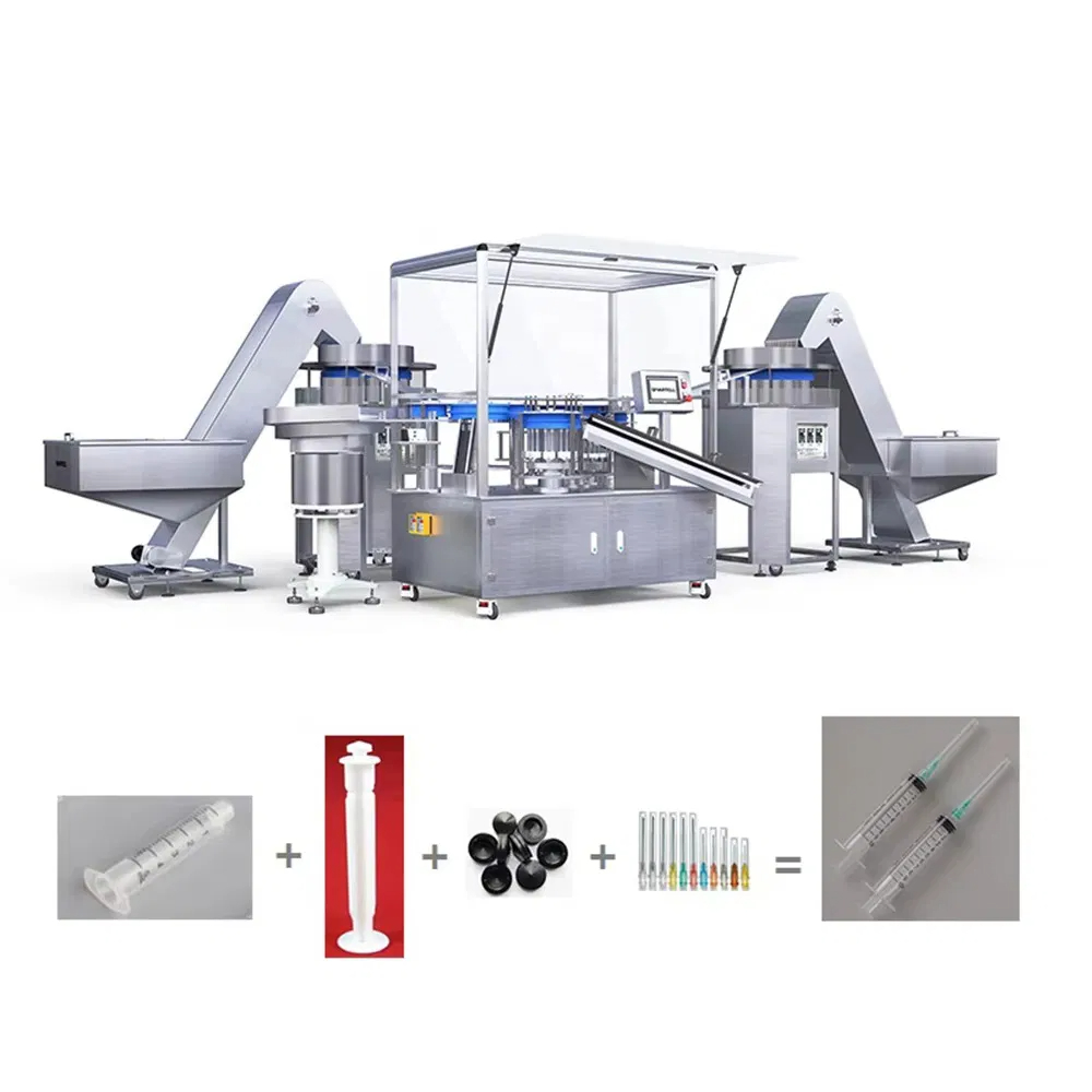Syringe & Needle Assembly Machine
