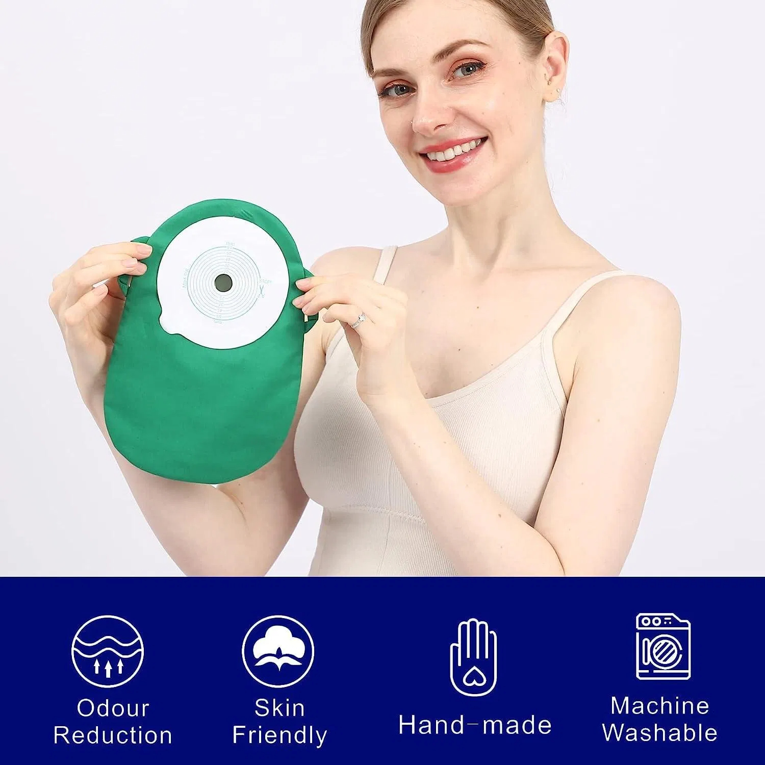 Reusable Ostomy Bag Colostomy Bag Supplier Ileostomy Stoma Care Ostomy Bag Making Machine