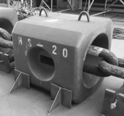 Marine Cast Iron Counterweights, Subsea Clump Weights & Cable Protection Weights