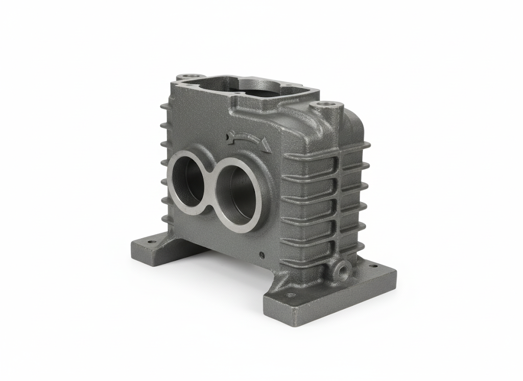 Cast Iron Gearbox Housings, Industrial Gearbox Castings & OEM Transmission Housings