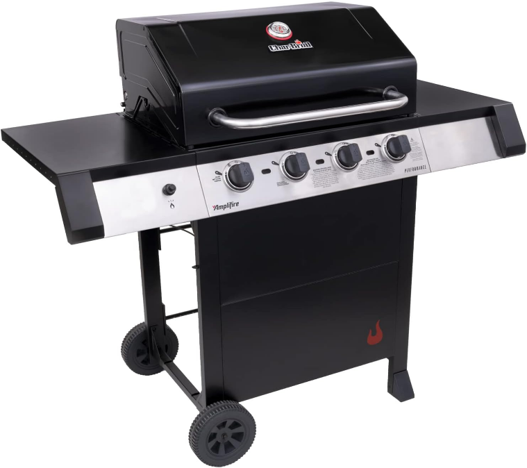 Performance Series™ Amplifire™ Technology 4-Burner Cart Propane Gas Stainless Steel Grill - 463330521