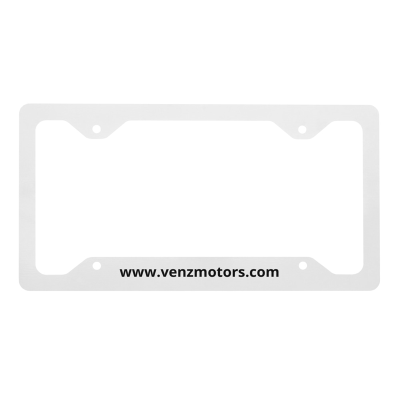 Metal license plate frame Venz