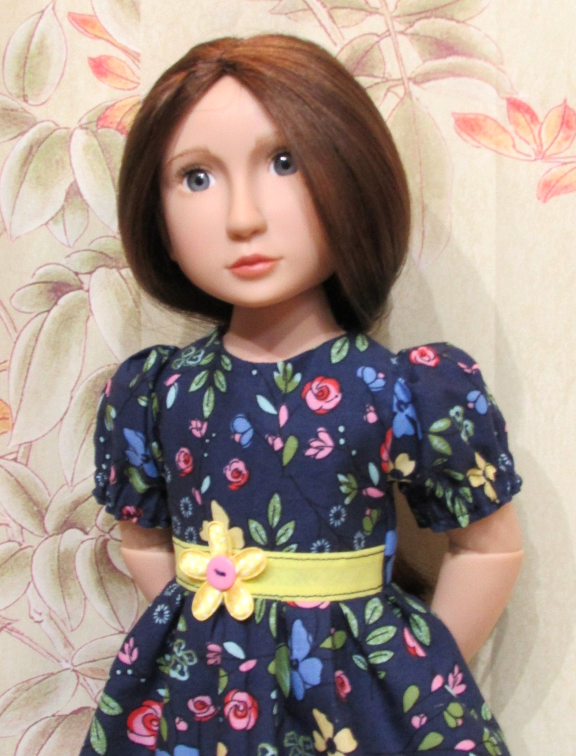 925   Midnight Flowers Dress and Bag