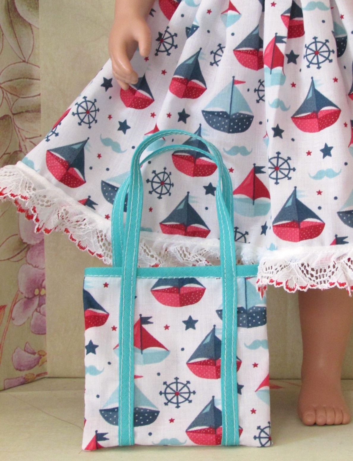 876  Seaside Dress, Sunglasses, Bag, Bracelet