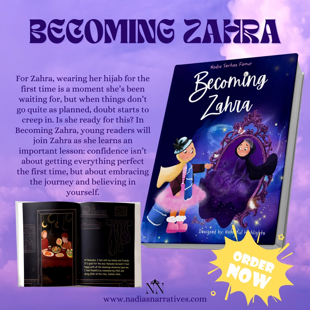 Becoming Zahra Book