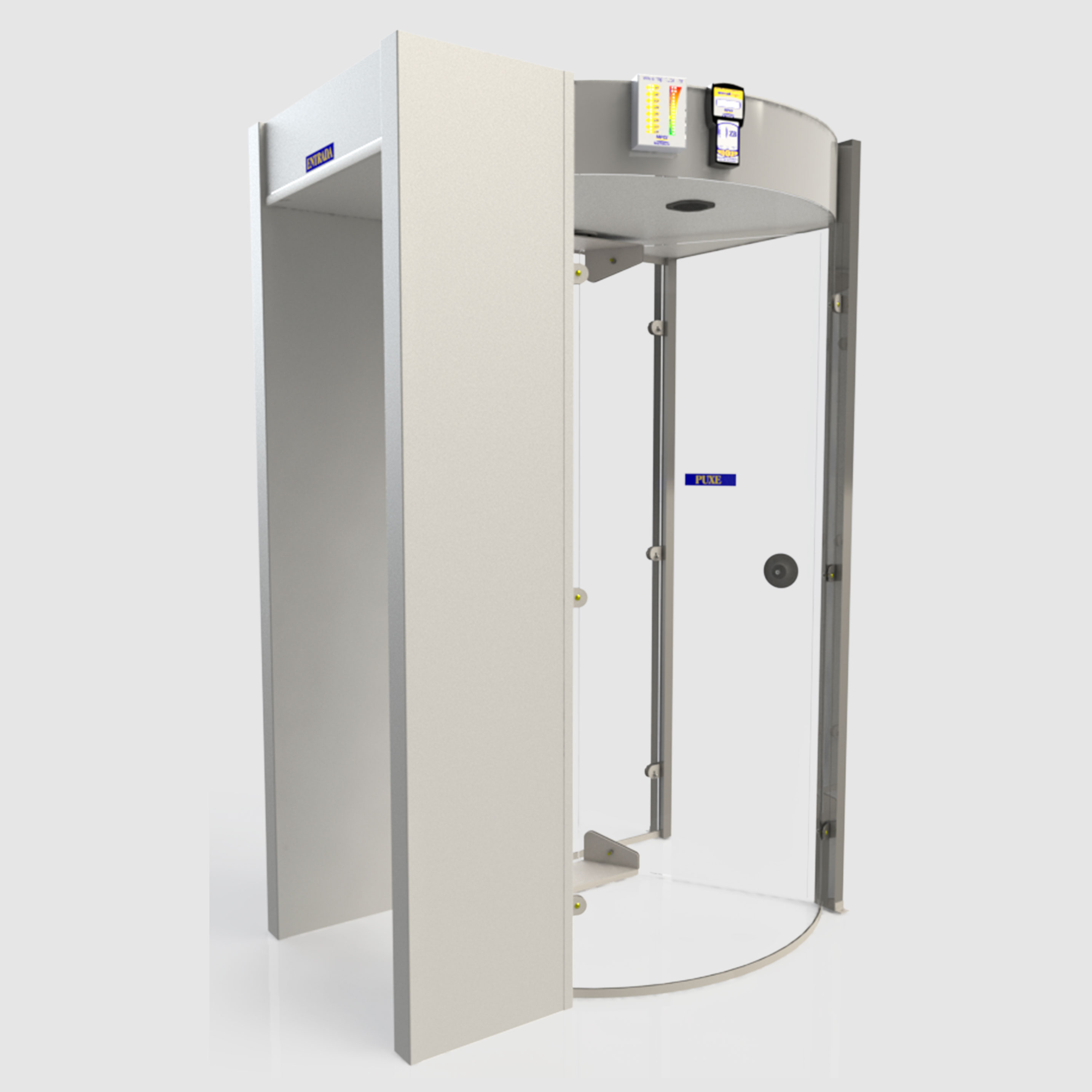 Cabine de Segurança Eclusa SD com Detector de Metais
