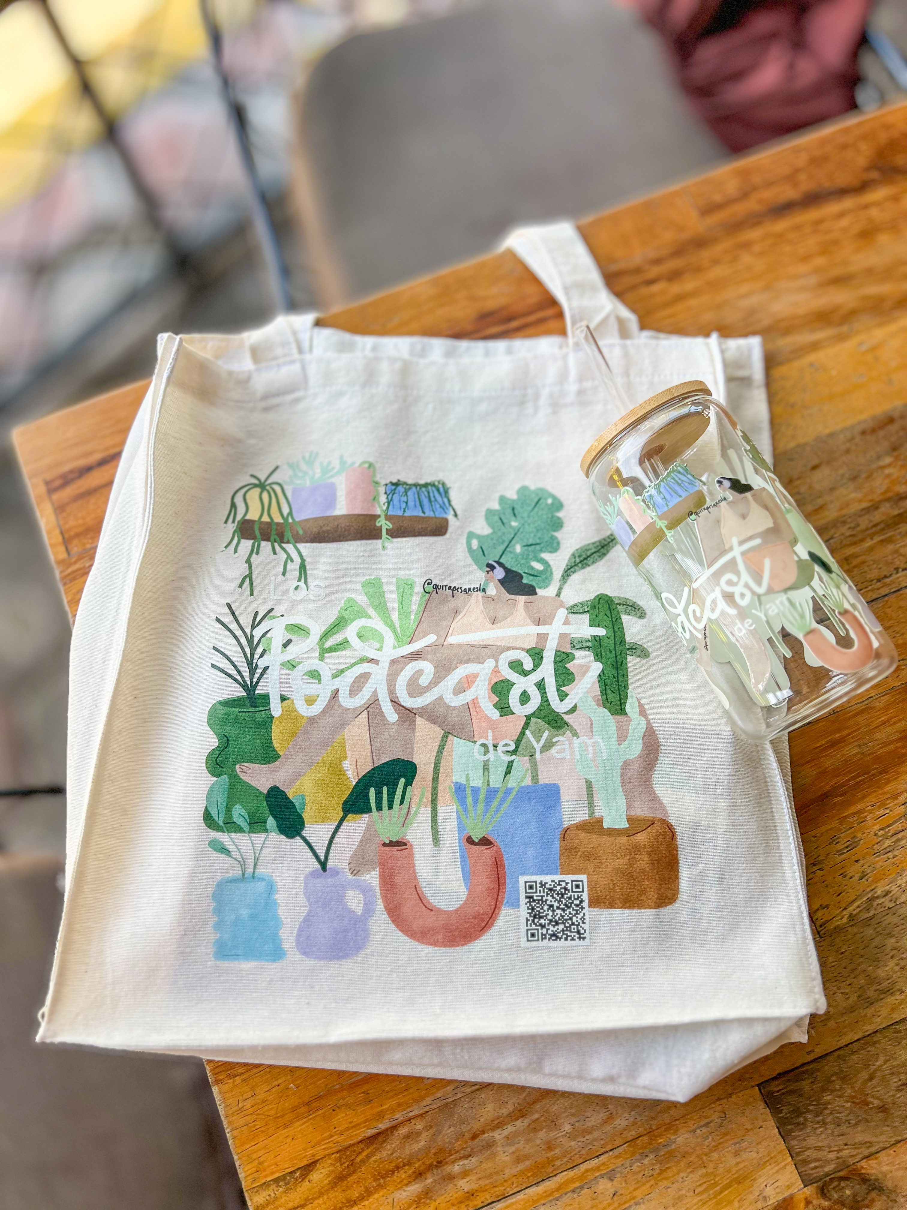 Tote bag los podcast de Yam