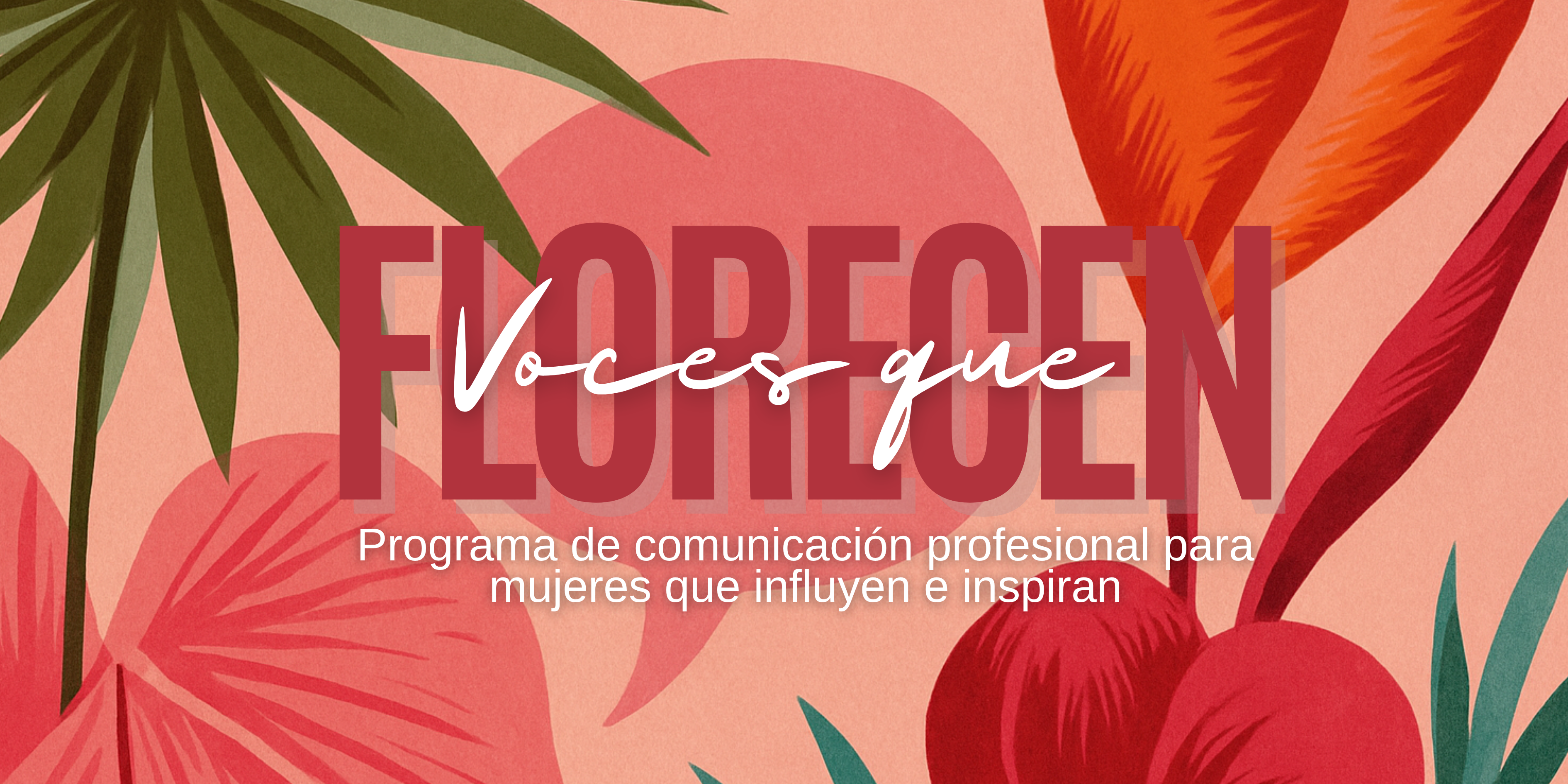 Programa voces que florecen