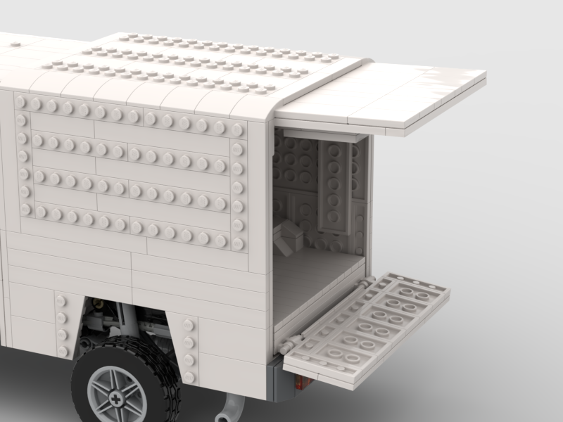 Van Shell Add-On for Ibishu Pigeon MOC