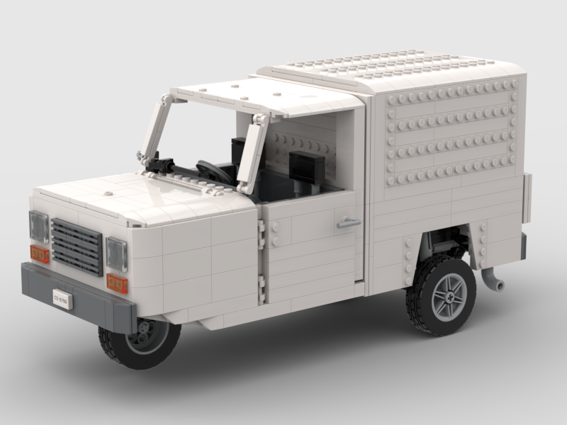 Van Shell Add-On for Ibishu Pigeon MOC