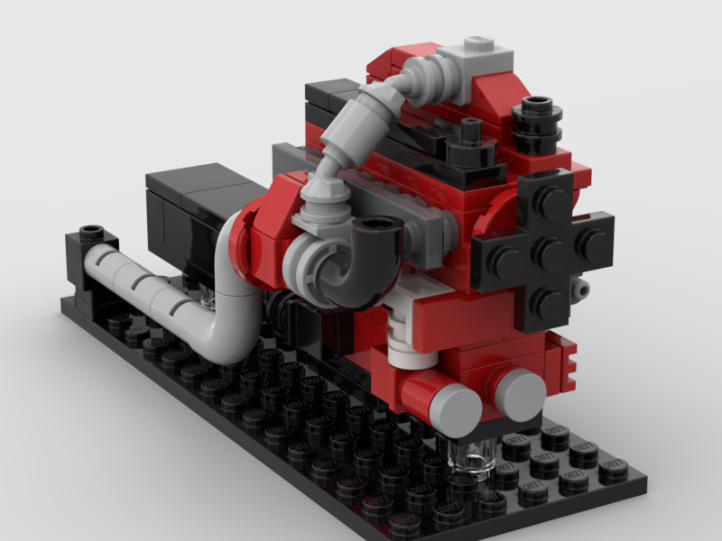Belasco-Diesel 900CUI I6 Engine MOC (T-Series Engine)