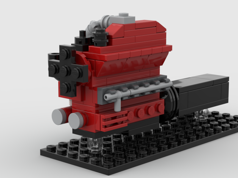 Belasco-Diesel 900CUI I6 Engine MOC (T-Series Engine)