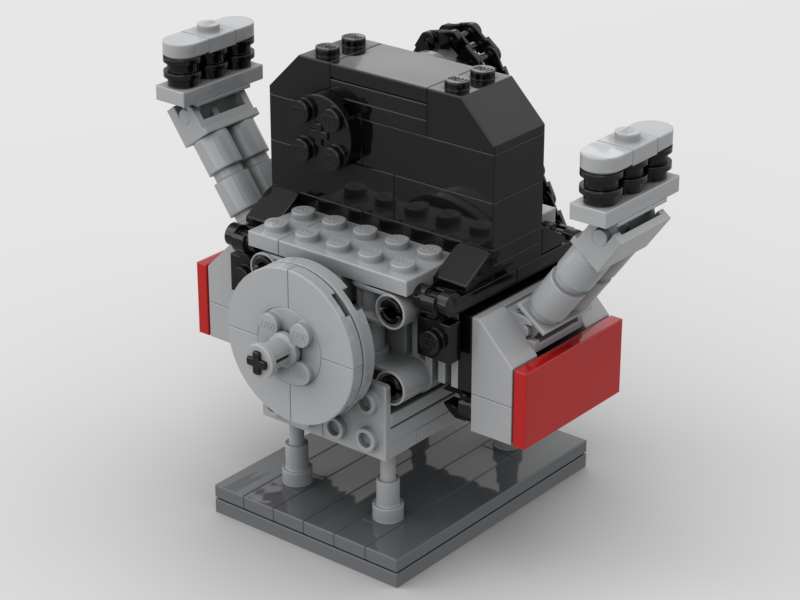 Mini Volkswagen Engine MOC