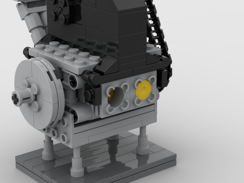 Mini Volkswagen Engine MOC