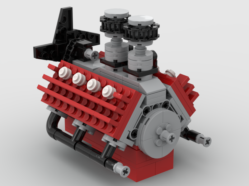 Mini Ford Flathead Engine MOC
