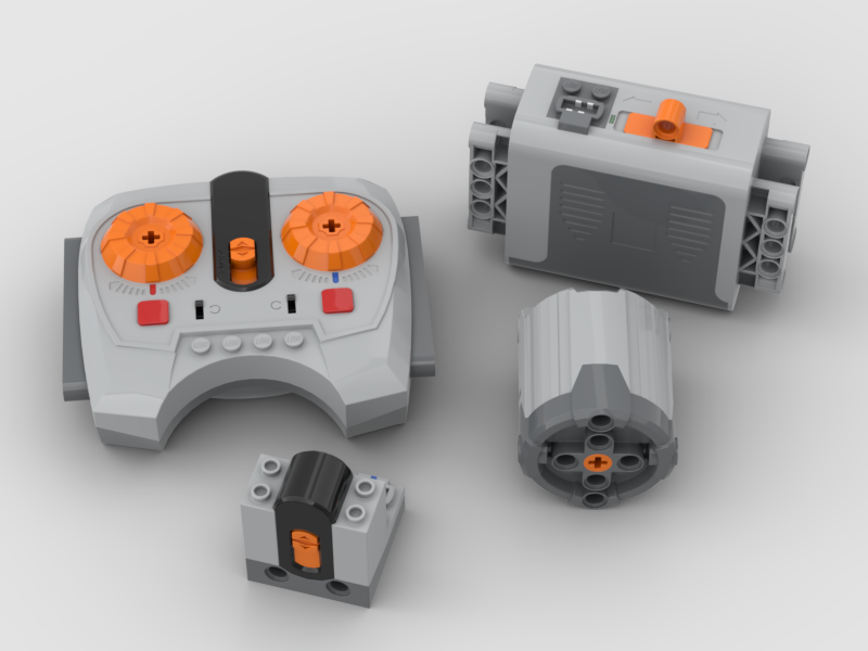 Harley-Davidson Panhead Engine MOC