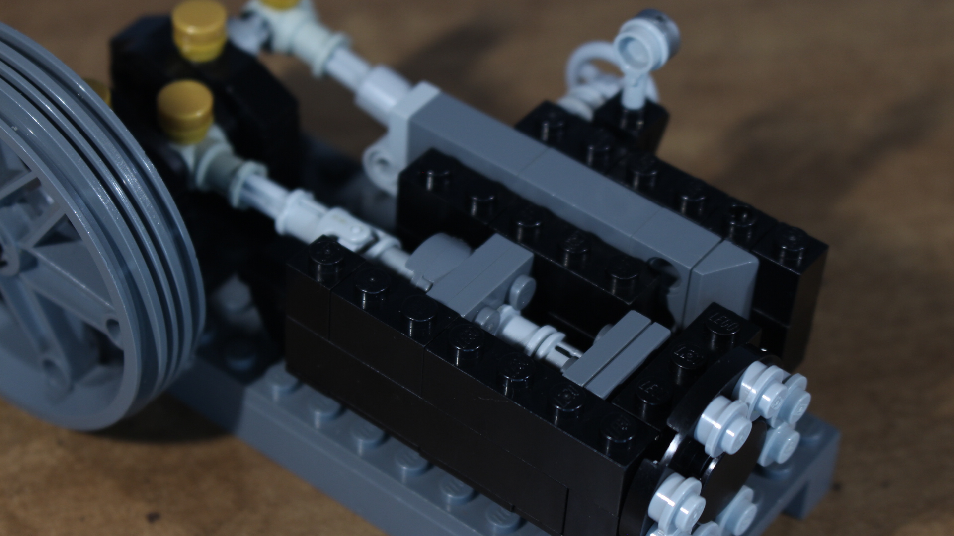 Working Steam Engine MOC