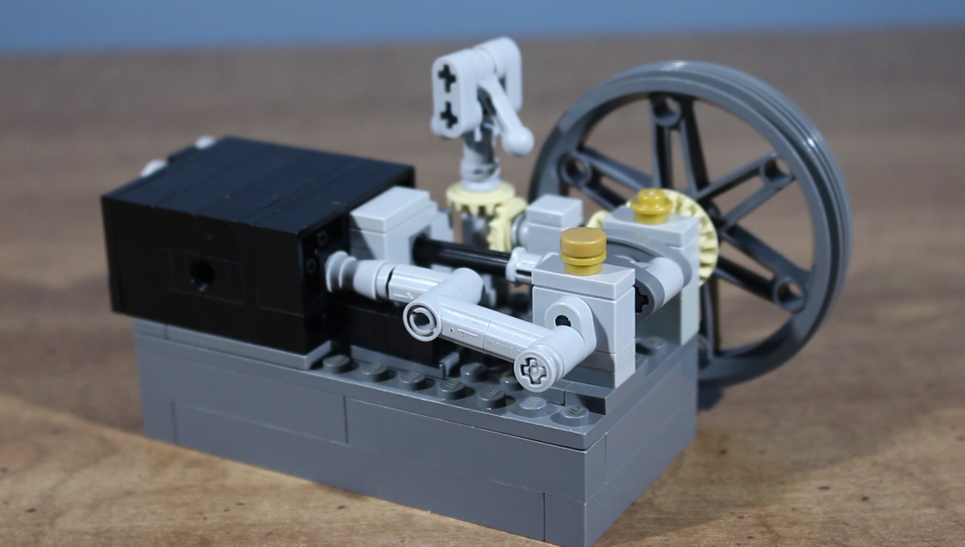 World's Smallest Double-Action Steam Engine MOC
