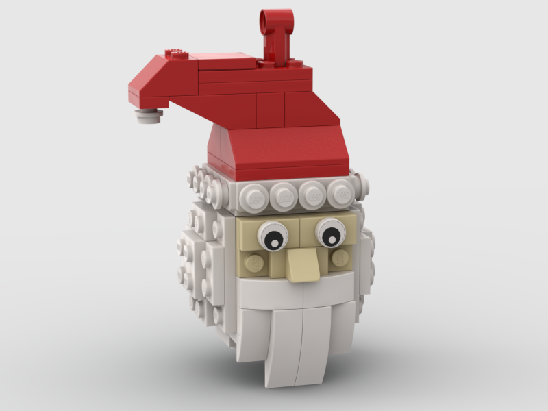 Santa Ornament