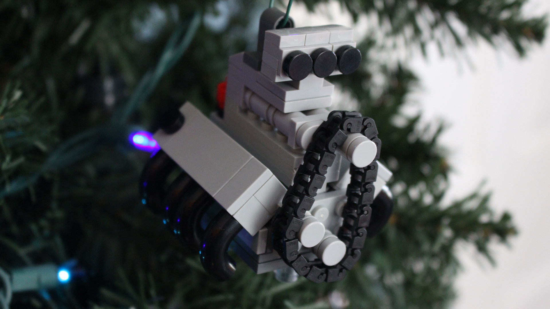 Supercharged V8 Ornament