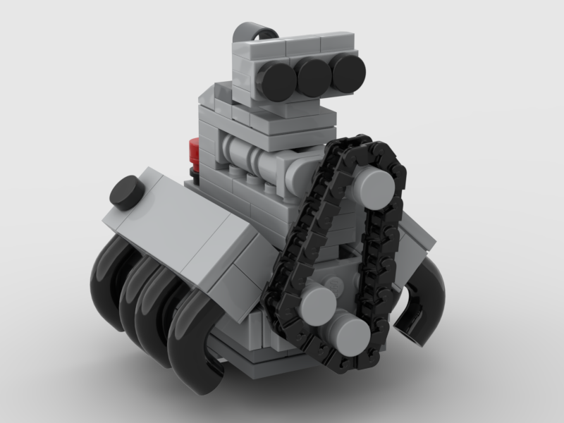 Supercharged V8 Ornament