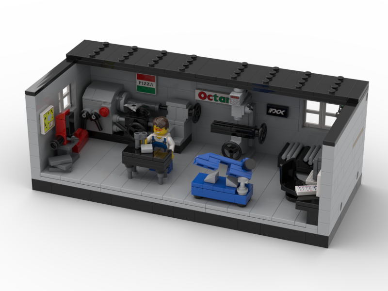 Machine Shop Habitat Instructions