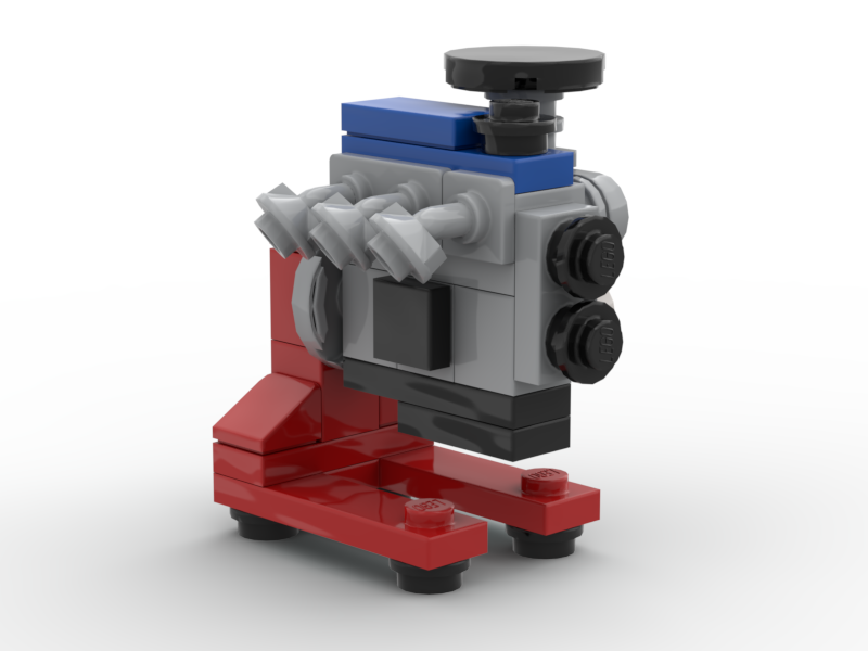 Tiny Inline 6 Engine MOC