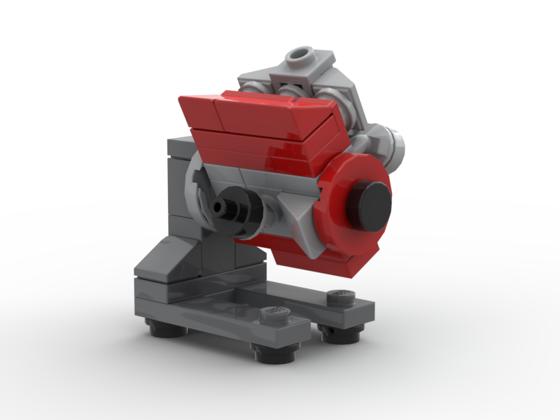 Tiny Slant 6 Engine MOC