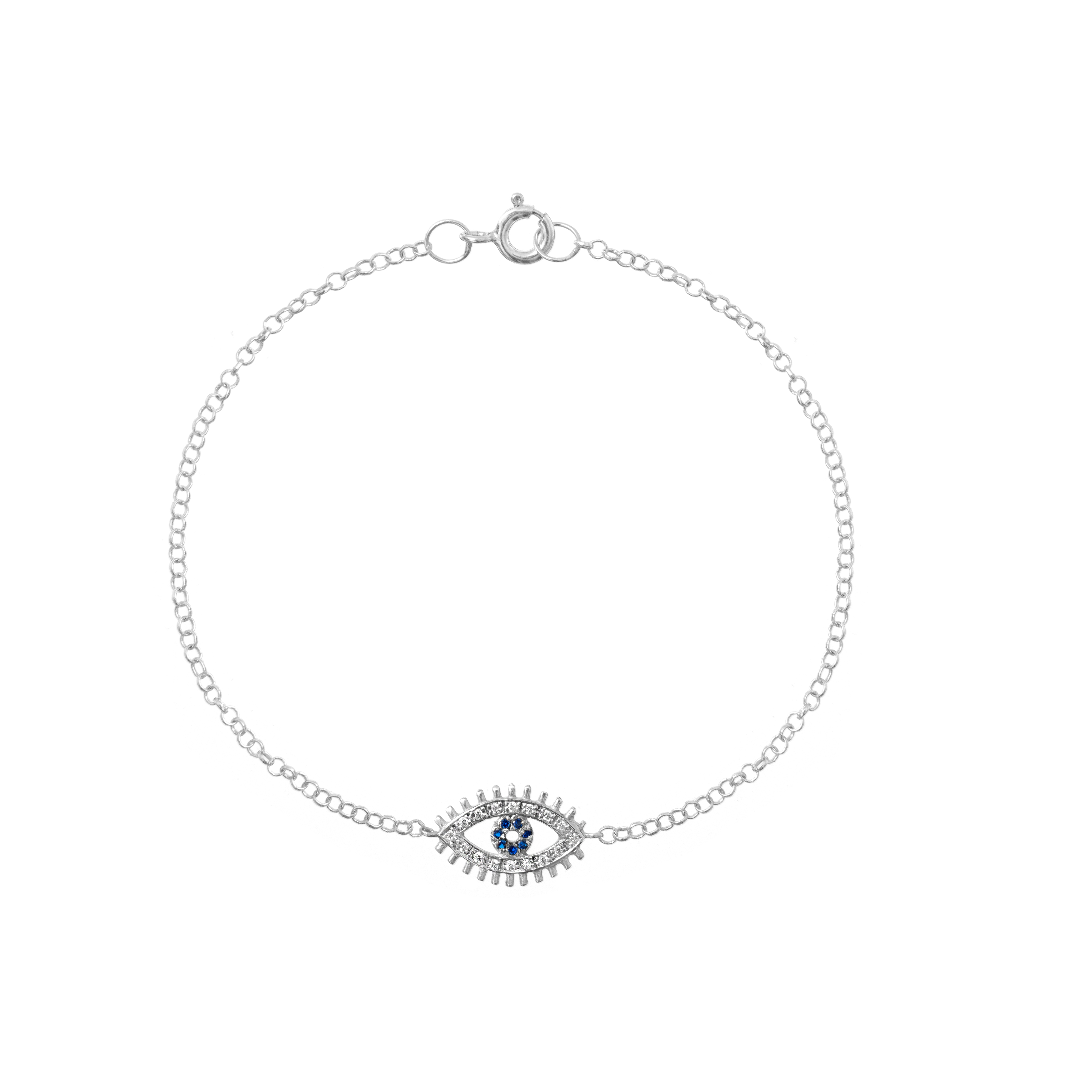 Pulseira Olho Cravejado