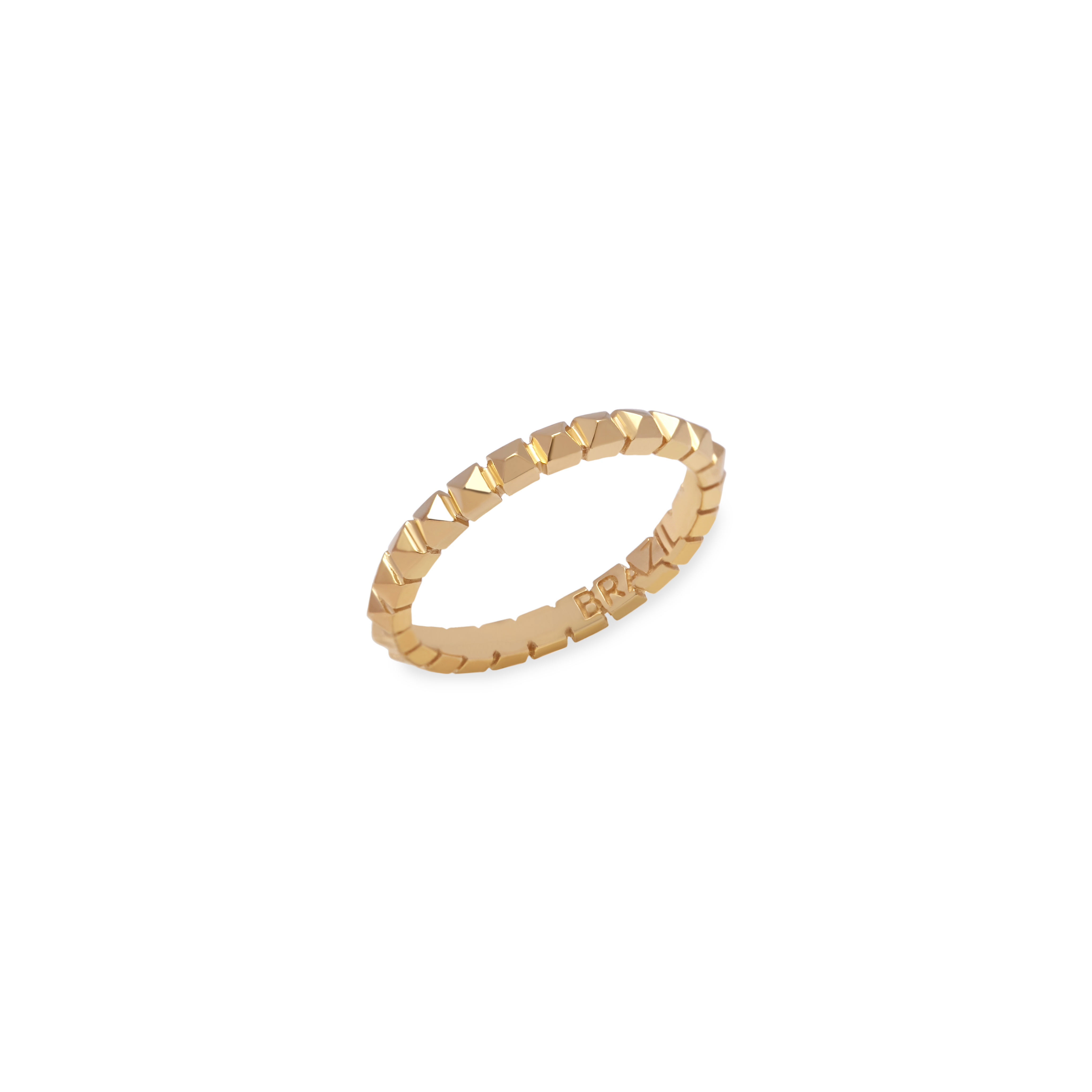 Anel Spikes Ouro 18K