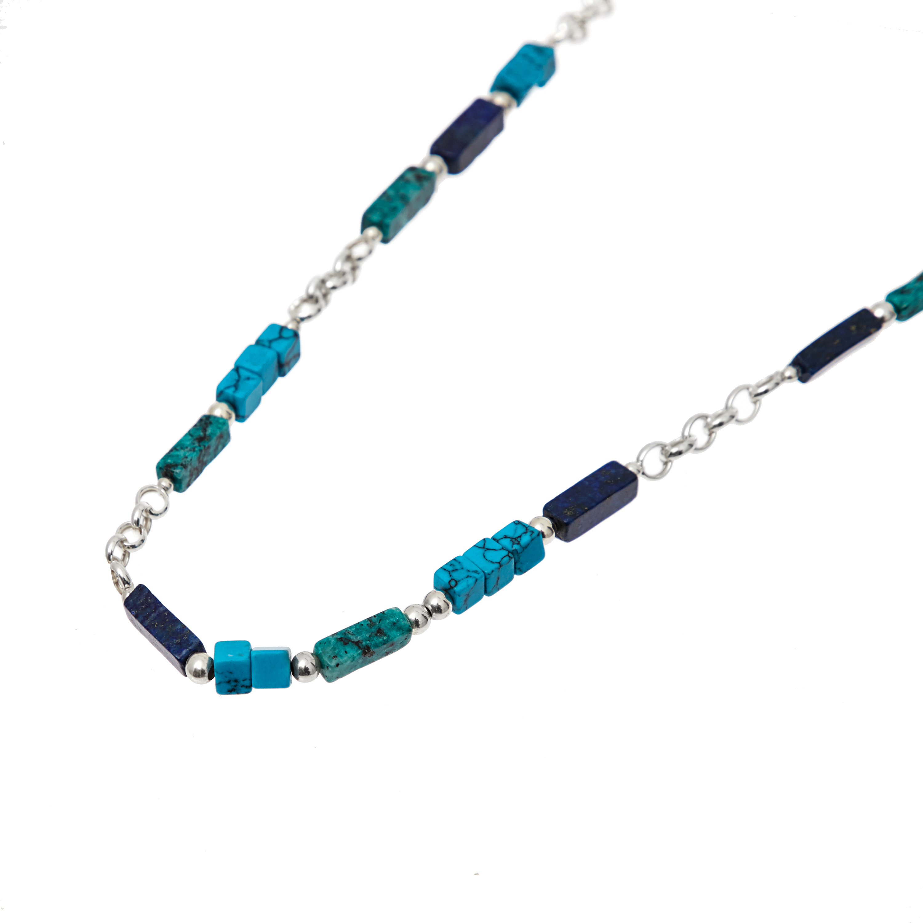 Colar Blue Stones