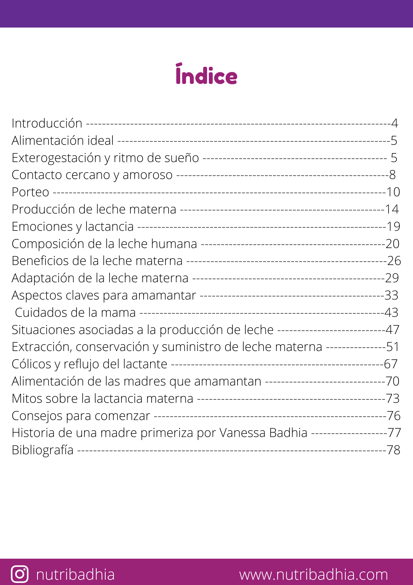 eBook "Amamantar en calma'' 