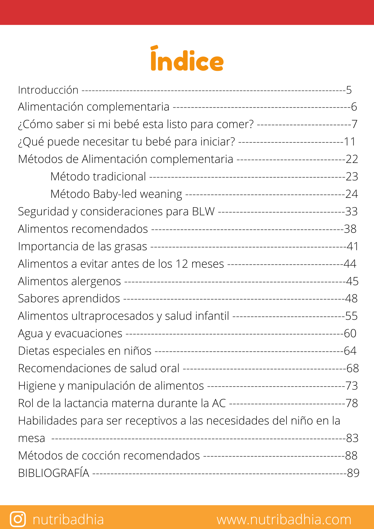 eBook Alimentación Complementaria