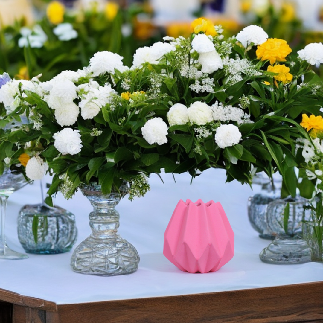 Pink Nordic Matte Vase