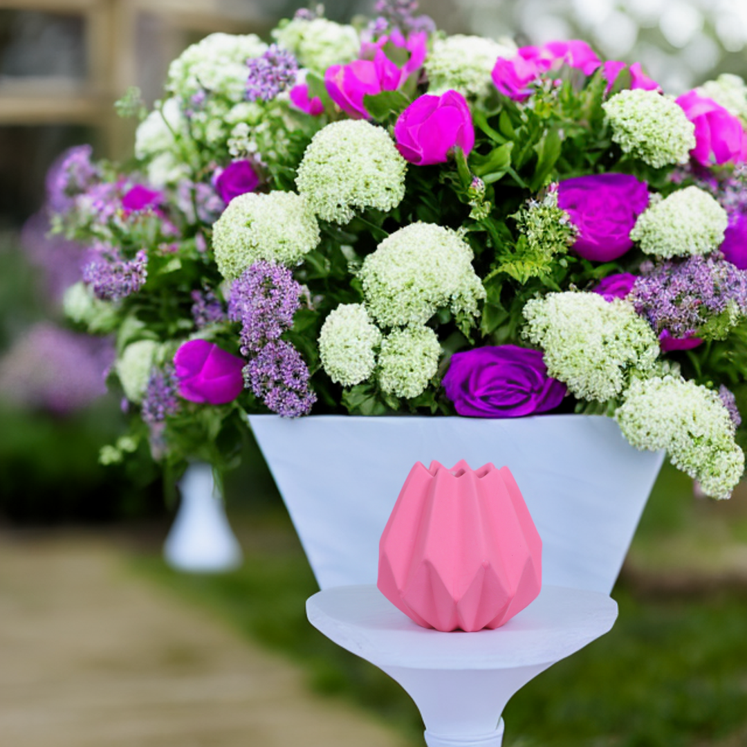 Pink Nordic Matte Vase
