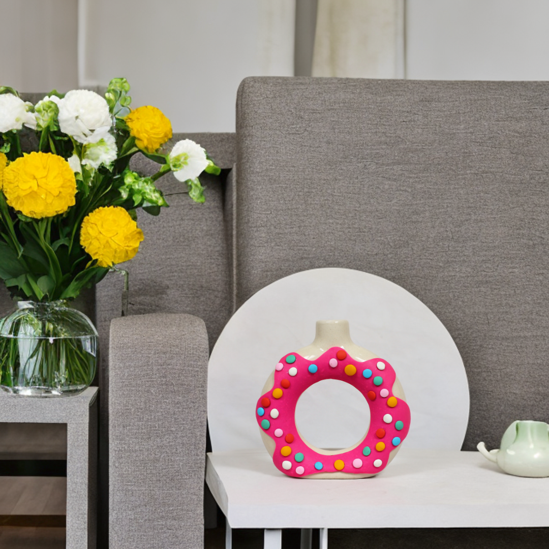 Gems Donut Vase